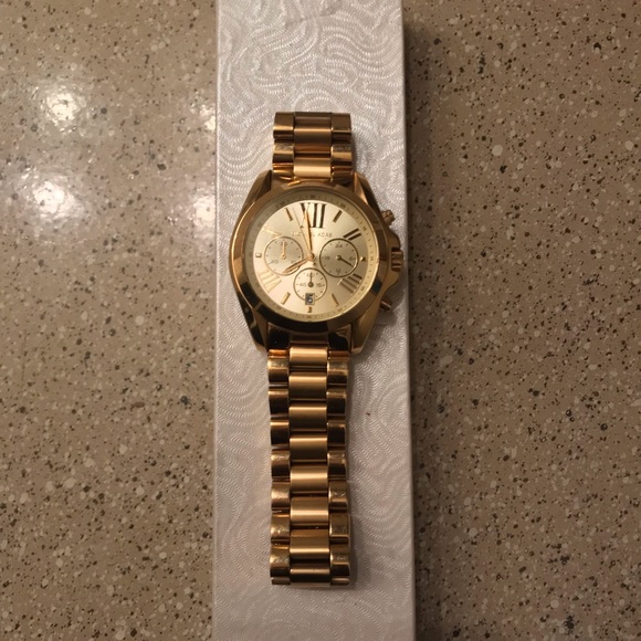 Gold MK Watch - Picture 1 of 2